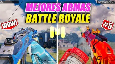 Mejores armas para Battle Royale
