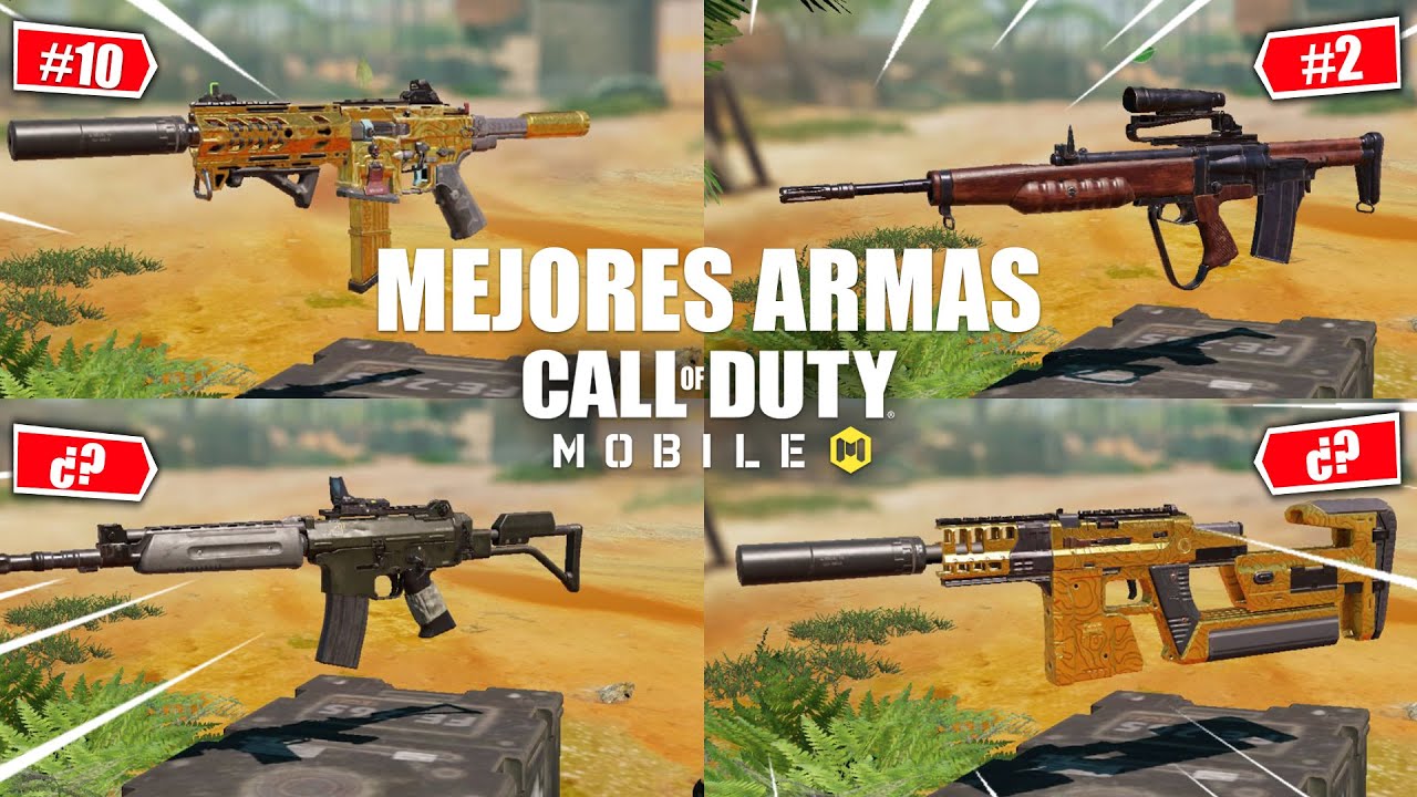 🎯 Mejores armas de COD Mobile