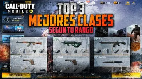 Mejores clases y configuraciones de armas