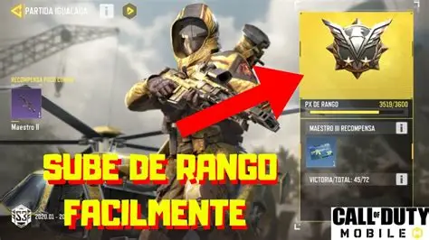 Guía para subir de rango rápidamente